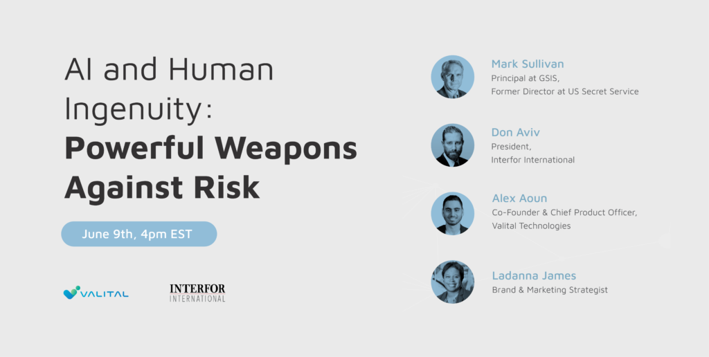 visual Webinar-AI and Human Ingenuity: Powerful Weapons Against Risk