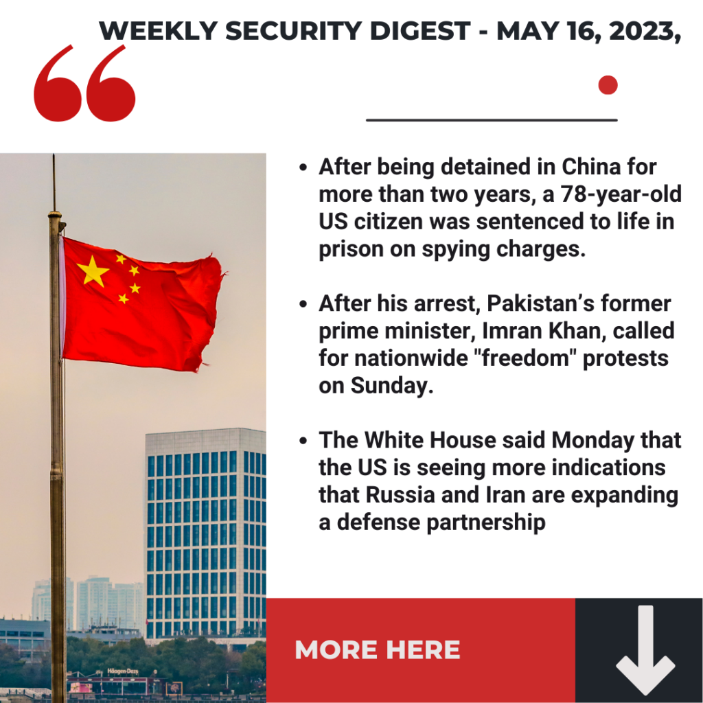 Weekly Security Digest - May 16, 2023, Weekly Security Digest - May 16, 2023