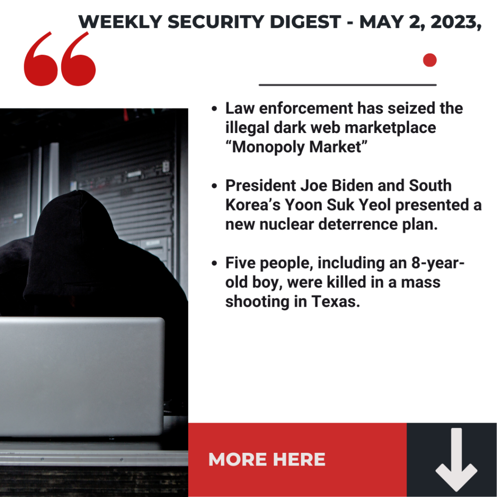 Weekly Security Digest - May 2, 2023, Weekly Security Digest - May 2, 2023,