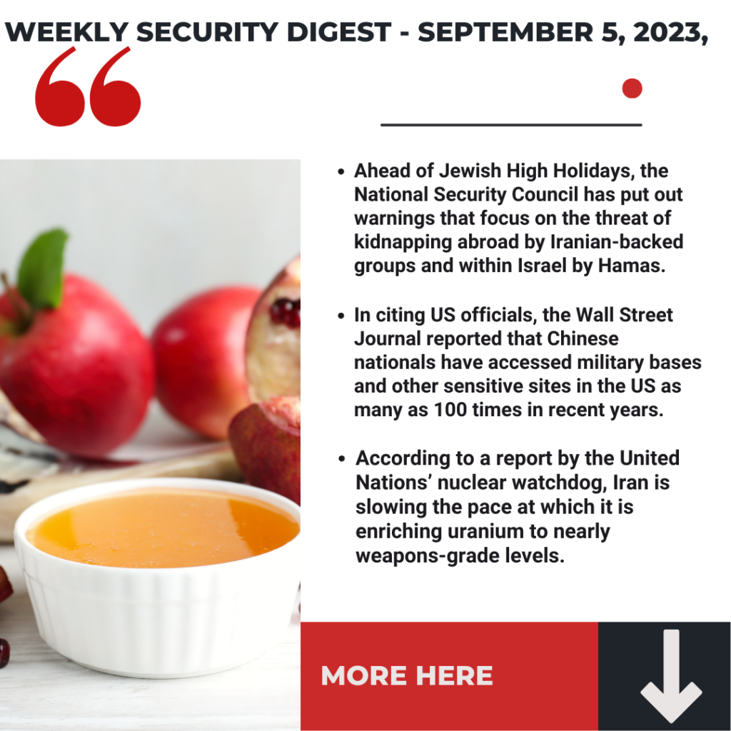 Weekly Security Digest - September 5, 2023, Weekly Security Digest - September 5, 2023,