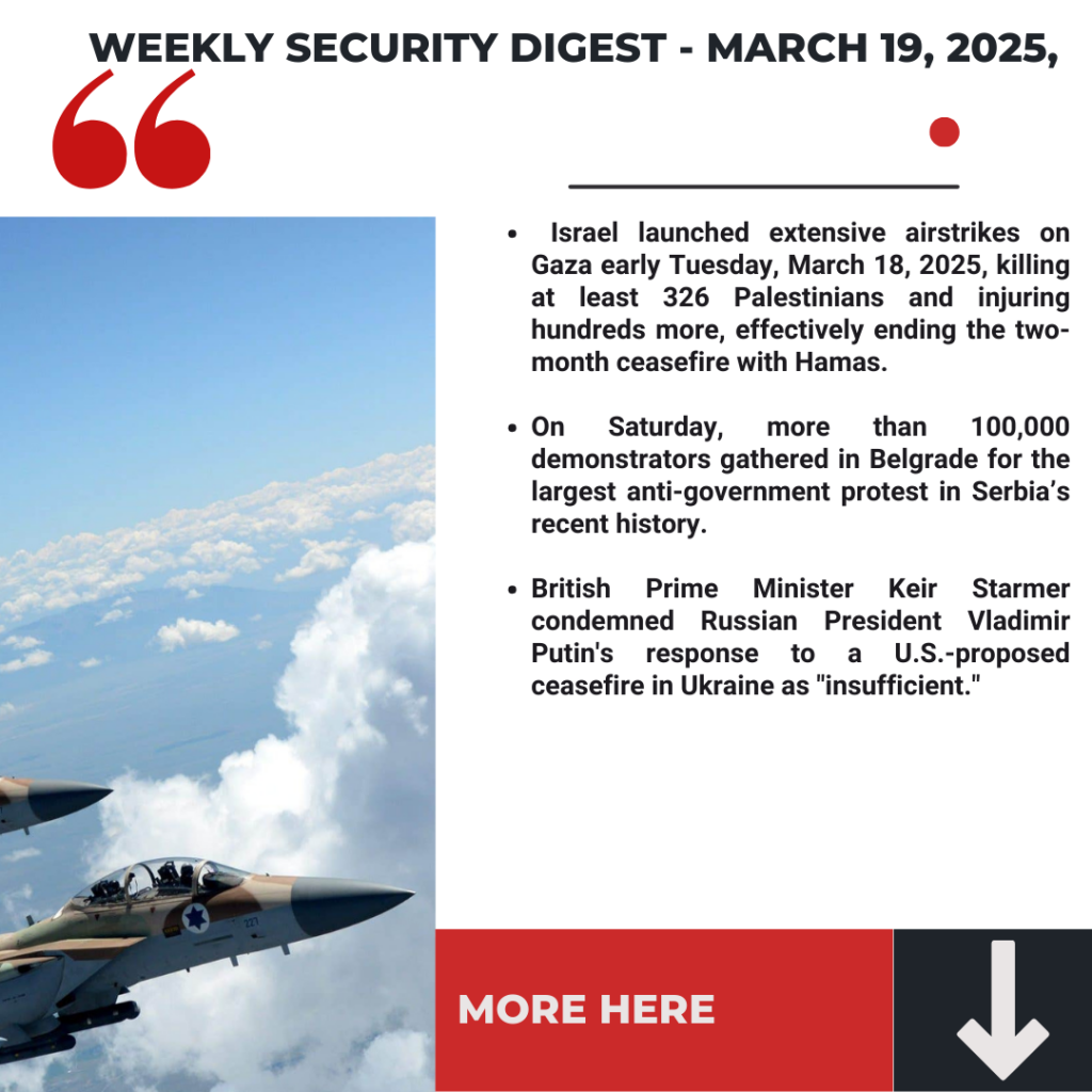 Interfor International‘s Weekly Security Digest - March 19, 2025 Interfor International‘s Weekly Security Digest - March 19, 2025