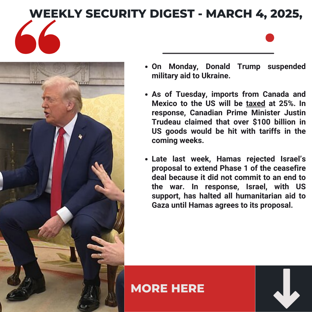 Interfor International‘s Weekly Security Digest -March 4, 2025