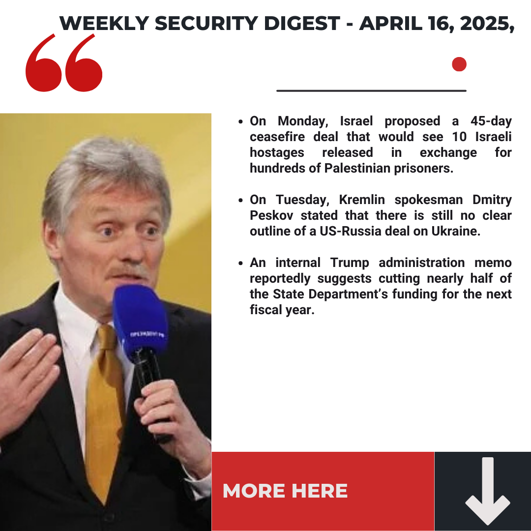 Interfor International‘s Weekly Security Digest - April 16, 2025
