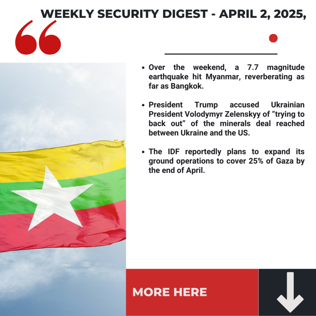 Interfor International‘s Weekly Security Digest - April 2, 2025 Interfor International‘s Weekly Security Digest - April 2, 2025