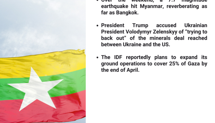 Interfor International‘s Weekly Security Digest - April 2, 2025