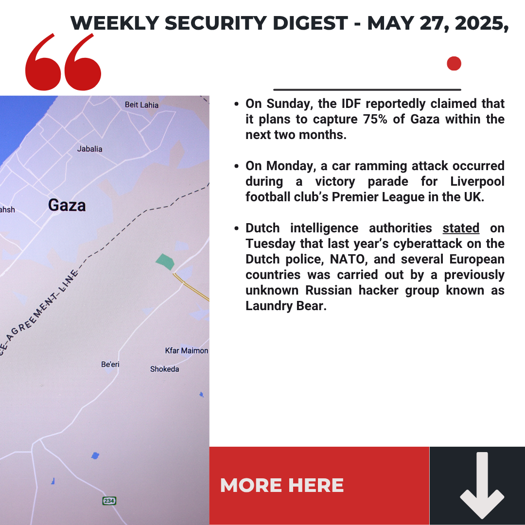 Interfor International‘s Weekly Security Digest - May 27, 2025