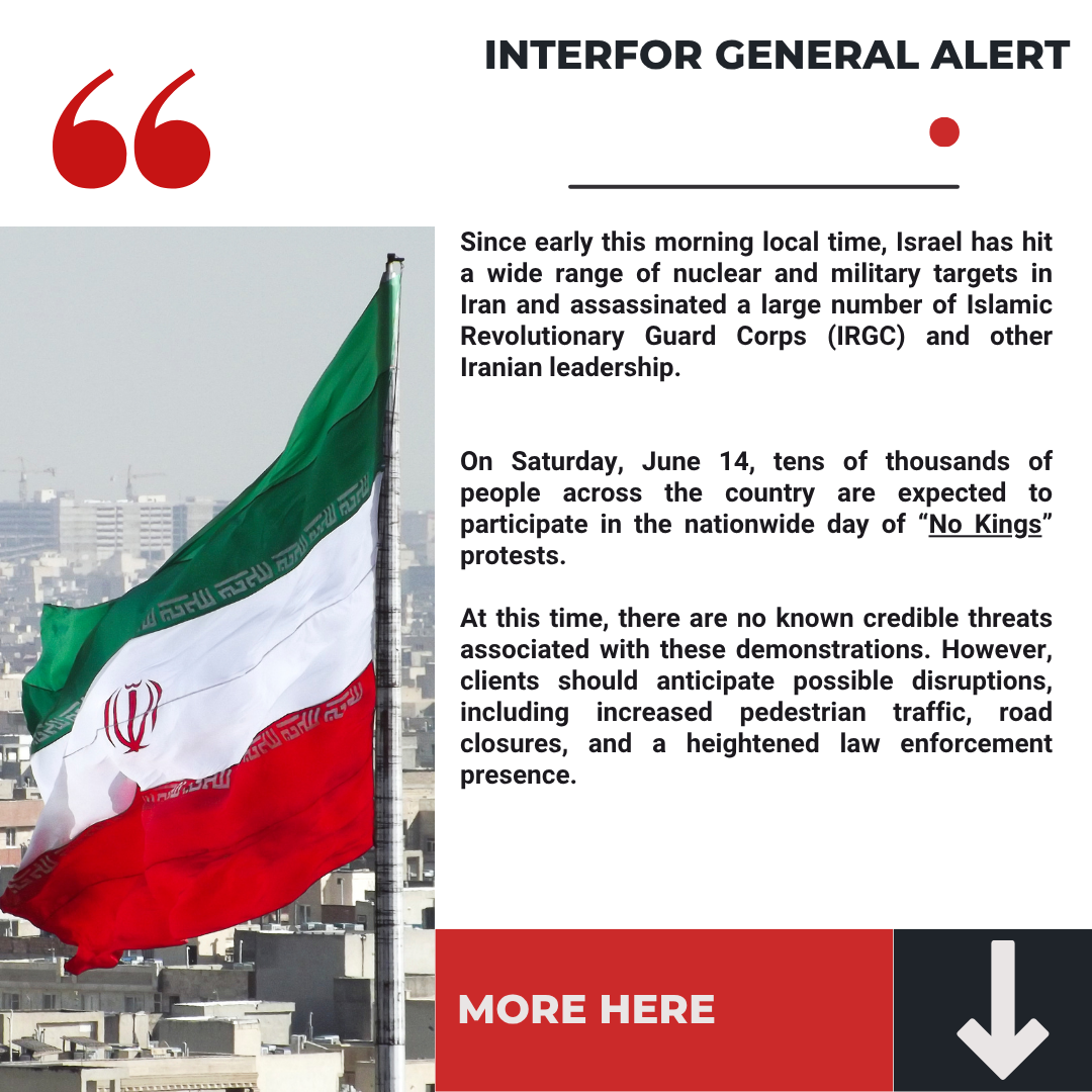 Interfor General Alert