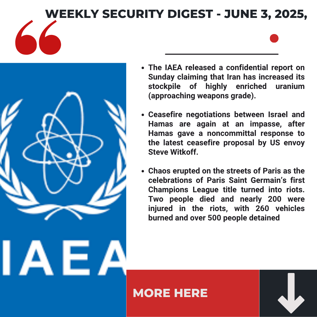 Interfor International‘s Weekly Security Digest - June 3, 2025