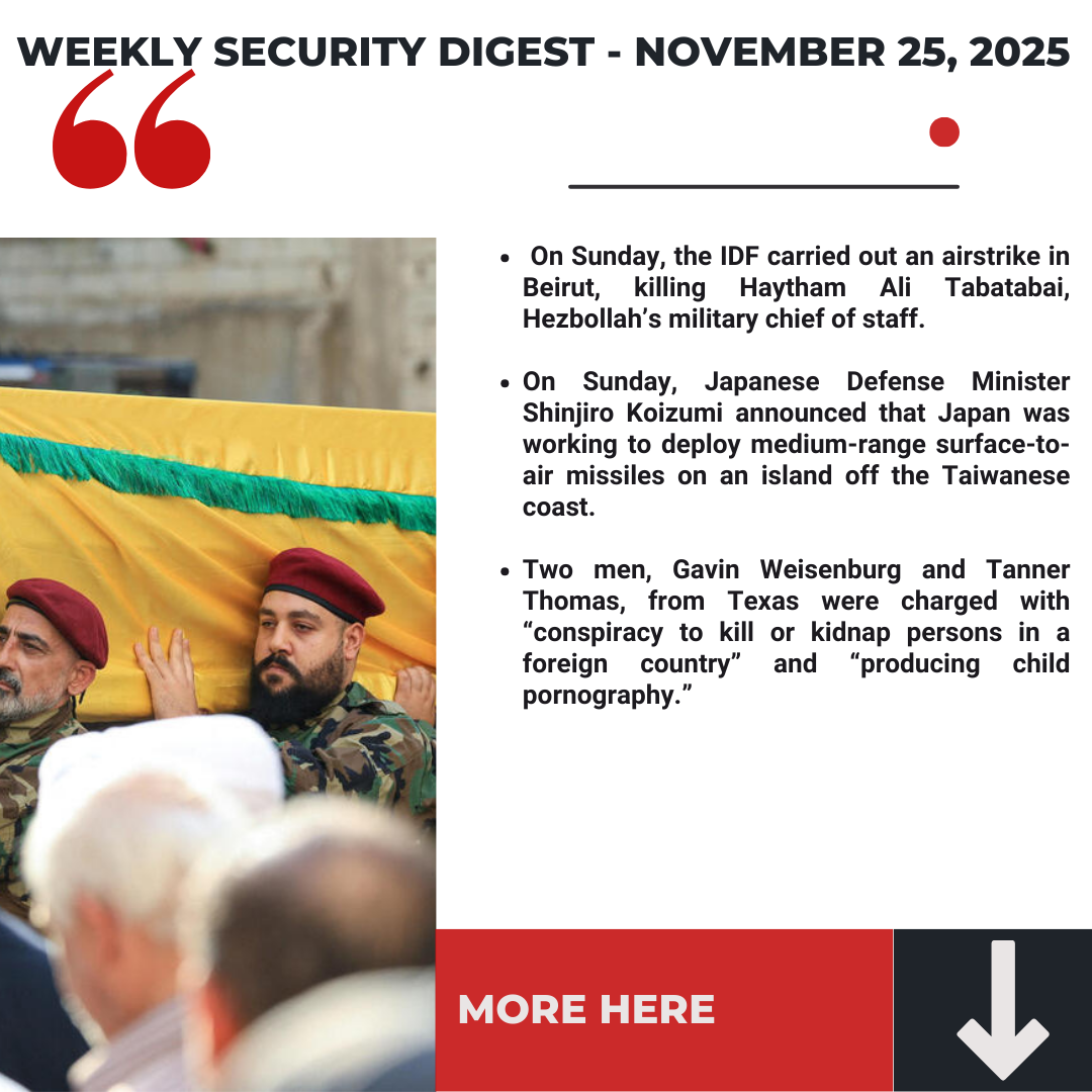 Interfor International‘s Weekly Security Digest - November 25, 2025