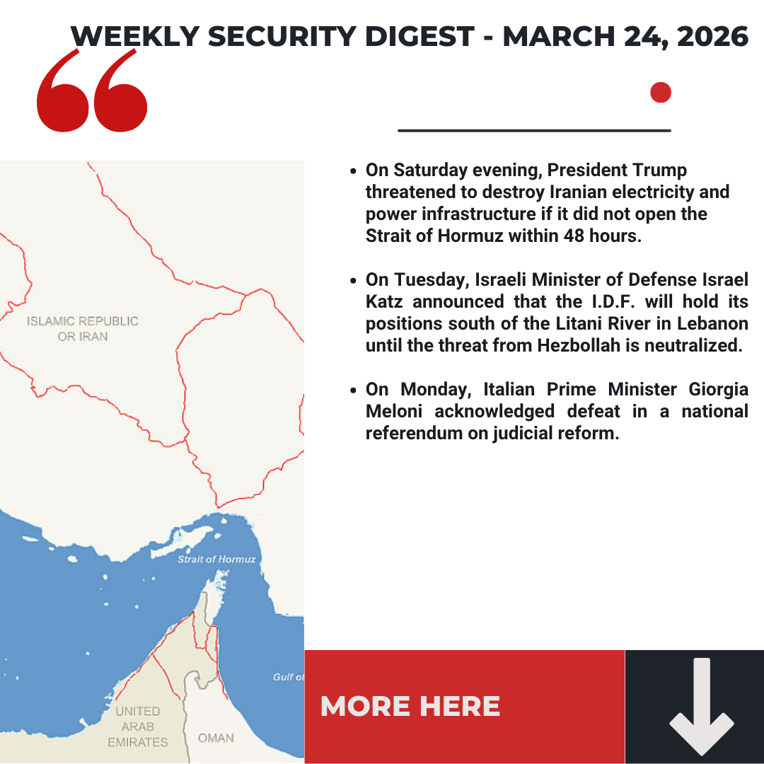 On Monday, Italian Prime Minister Giorgia Meloni acknowledged defeat in a national referendum on judicial reform.