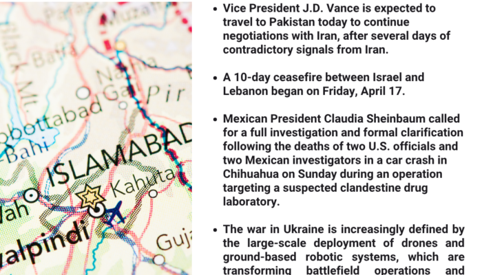 Interfor International‘s Weekly Security Digest - April 21, 2026