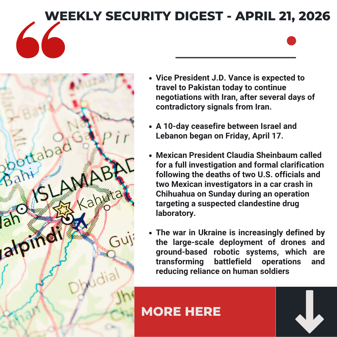 Interfor International‘s Weekly Security Digest - April 21, 2026
