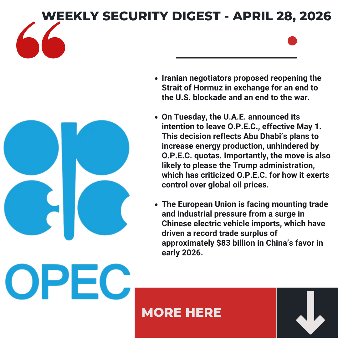 Interfor International‘s Weekly Security Digest - April 28, 2026