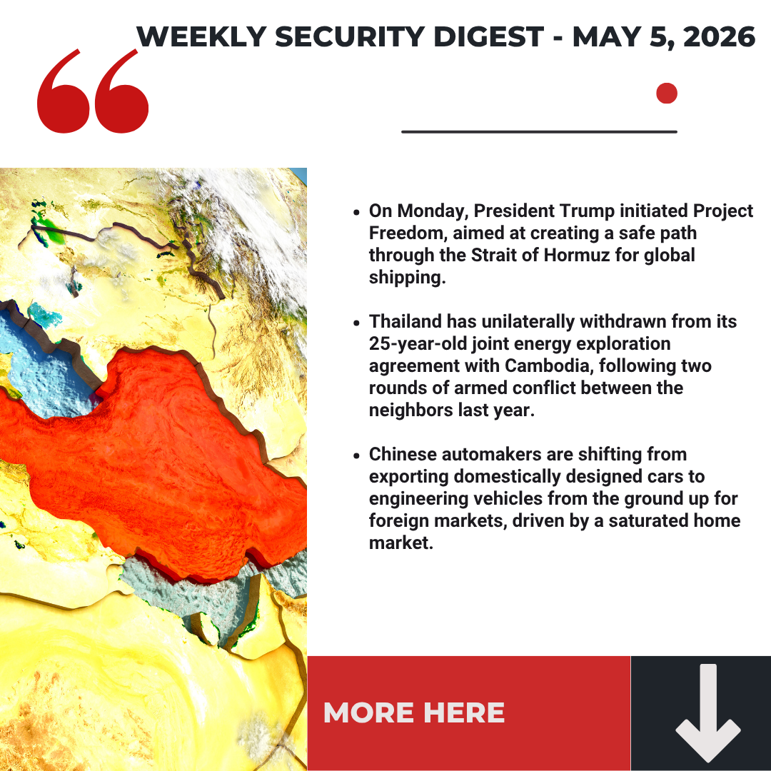 Interfor International‘s Weekly Security Digest - May 5, 2026