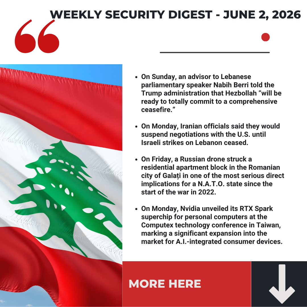 Interfor International‘s Weekly Security Digest - June 2, 2026