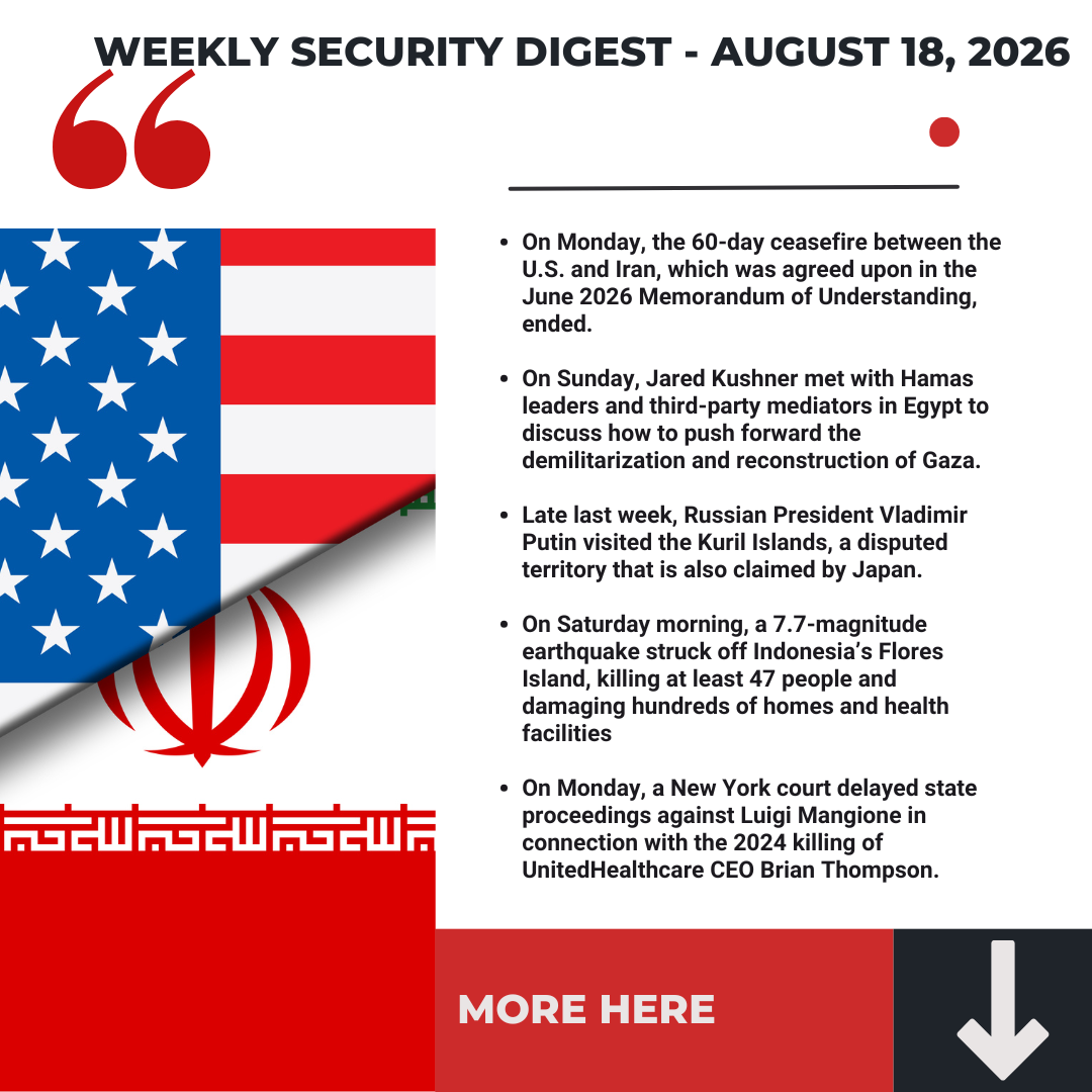 Weekly Security Digest - August 18, 2026