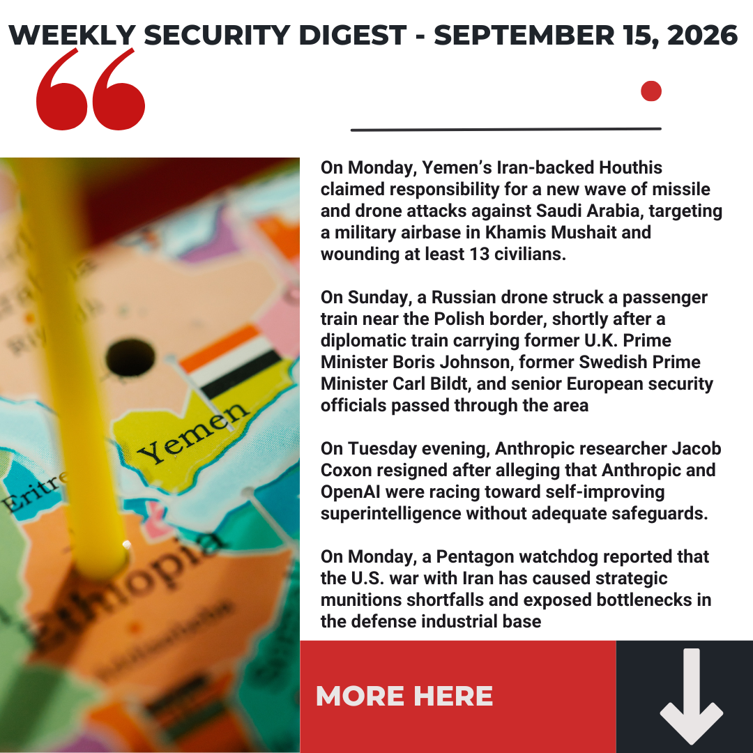 Interfor International‘s Weekly Security Digest - September 15, 2026